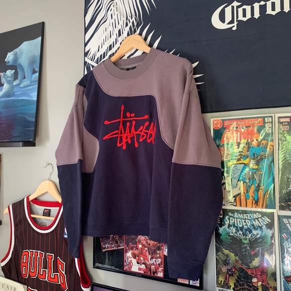 Custom Stussy Reworked Crewneck - Picture 2 of 5